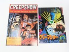 Creepshow   Crimewave 1985 Vintage Japanese Double Movie Program  flyer Chirashi