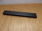 1-1 2  X 1 2  X 10  Uhmw Pe Tivar Black Flat Bar Plate Stock Fda Compliant