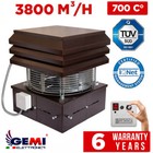 Chimney Fan For Fireplace Barbecue Exhaust Fan Flue Fan 110 Volts Pro-model