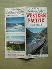 Wp Western Pacifc Public Timetable  12 1 63 System  California Zephyr