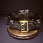 Bianchi Leather Duty Belt 34-36  W inner Belt  Radio  Magazine  Handcuff Holster