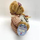 New Vintage 1980s Russ    all American Mom    Berrie Stuffed Animal Plush Pie Bow