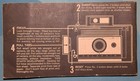Vintage Polaroid Automatic 210 Land Camera Manual   Directions   Booklet