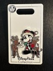 Disney Christmas Holiday Santa Mickey Mouse Feeding Reindeer Pin 2019 New