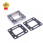 Oxygen Sensor Plate Mercruiser Out Drive V-6 V-8 Chevy Sbc Bbc Ford W gaskets