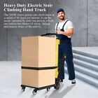 Electric Folding Stair Climbing Cart Hand Truck Heavy Moving Cart W  Batterie
