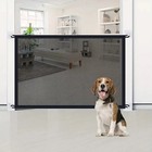 Walk-thru Safety Gate For Baby And Pets Stairs Gate New Folding Breathable Mesh