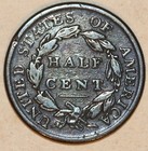 1809 U s  Classic Head Half Cent - Very Fine -  c8512