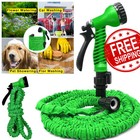 Expanding  Flexible Magic Hose With Spray Nozzle Ships Fast From Usa