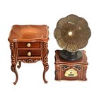 Miniature Gramophone Vintage Record Player