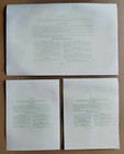 3 Different Sheets Vintage Pink Flamingo Water Decals Liberty Decal Co Unused