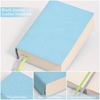 Thick Blank Journal Notebook 720 Pages 3 9    5 5 No Lines Soft Leather Pocket   