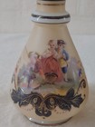 2 Vintage Hand Painted 9 Vases Victorian Style Gold Trim