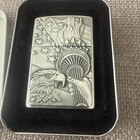 Zippo Statue Of Liberty Bald Eagle American Flag Patriotic Lighter