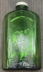 Ge General Electric Glass Monitor Refrigerator Water Bottle Green Nice