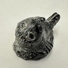 Vintage Inuit Eskimo Hunter Soapstone Carving Seal Figurine Canada 2 7 8 