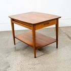 Mid Century Modern Nightstand End Side Table Drawer Lane Shelf Vintage Danish Nm