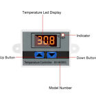 2pcs Digital Temperature Controller Ac Dc Incubator Thermostat Led W  Ntc Sensor