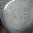 B W Buenilum Vintage Aluminum Hand Hammered Leaf-shaped Candy Dish Tray