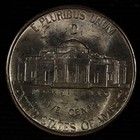 Jefferson Silver War Nickel  1943 D  Brilliant Uncirculated  Lot   9041-9-121