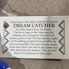 Authentic Navajo Dream Catcher Key Chain Handcrafted Blue 1 5  Diameter