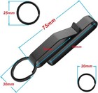 Tactical Duty Belt Key Holder Set With Clips And Key Rings For Law Enforcement