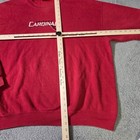 Nfl Team Apparel Mens Xl Sweatshirt Red Arizona Cardinals Embroidered Pullover