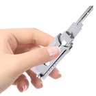 Hook And Pickup Tool Kit 2 In 1 Portable Lock Picking Set Ergonomic Handle