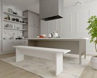 Manhattan Comfort Nomad 67  Dining Bench Seat For Indoor And Outdoor Use  Kit   