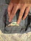 Vtg 1950s Wolfs Head Mechanic Keys Overalls Large Herring Bone Petroliana 