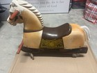 Vintage Wonder Horse Styled  Ride-on Pony Child s Plastic Riding Toy On Wheels