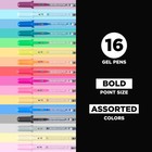 Sakura Gelly Roll Moonlight 16 Pack  10 Bold Point  Bright Opaque Ink Gel Pe   