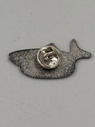 Kvaroy Arctic Fish Shaped Lapel Hat Pin Brooch