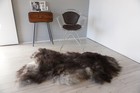 Genuine Rare Single Icelandic Sheepskin Rug   Natural Long Wool Rug   Sir22 Us