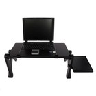 Portable 360   Adjustable Laptop Notebook Table Stand Tray Foldable Computer Desk