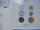 W602 East Caribbean 6 Coin Uncirculated Set 1987 Free Postage