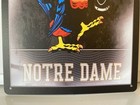 Guinness Beer Metal Sign - Notre Dame University Fighting Irish Stout