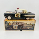 1960s Vintage Police Car Pd 110 Tin Friction Very Unique Daiya Copy In Box