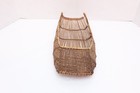 Antique Pomo Hupa Native American Indian Basketry Cradleboard Papoose 14 5 