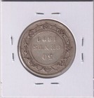 1899  Newfoundland  50 Cent Coin Silver  Narrow99  Vf-20  Inv 2261