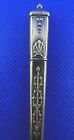 Antique Sterling Silver W gilt  French Etui Needle Case W  Floral Design  C 1838