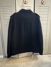 Guess Mens Dress Coat Black Size Large