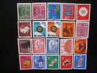 Germany 1966 67-  Two Complete Years Of 57 Stamps Used  Unused  Mnh