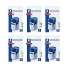 Double-hole Tub Pencil Sharpener - 6 Pack  Perfect For School   Office Use