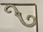 Vintage Shelf Brackets Hammered Mixed Lot 3 Metal Scroll 10  X 7   6  X 4 5 