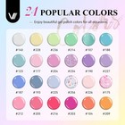 Vanreesa 42 Pcs Gel Nail Polish Kit With U V Sweet   Popular Collection 