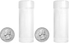 20 Pack Quarter Coin Storage Tubes  Archival Quality  Airtight Protection