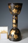 Japanese Tsuzumi Drum Lacquer Maki-e Traditional Percussion Rare Vintage Antique