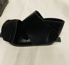 Black Doll Shoes Fits American Girl 18 Inch Doll Slip On Dress Shoes