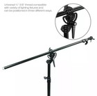 5ft Photo Studio Boom Arm Light Stand  Adjustable  Rotatable  Tripod Base